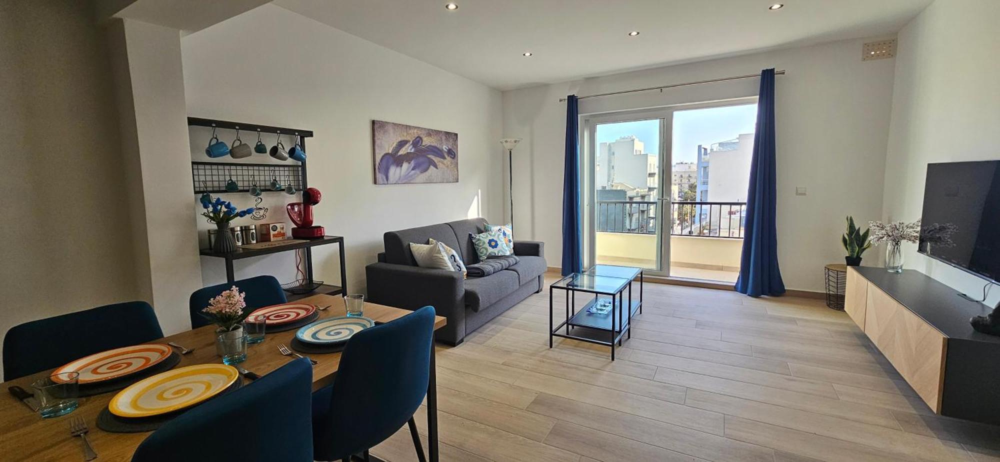 Ferienwohnung Sea Breeze Penthouse And Terrace Qawra St Paul'S Bay St. Paul's Bay Exterior foto