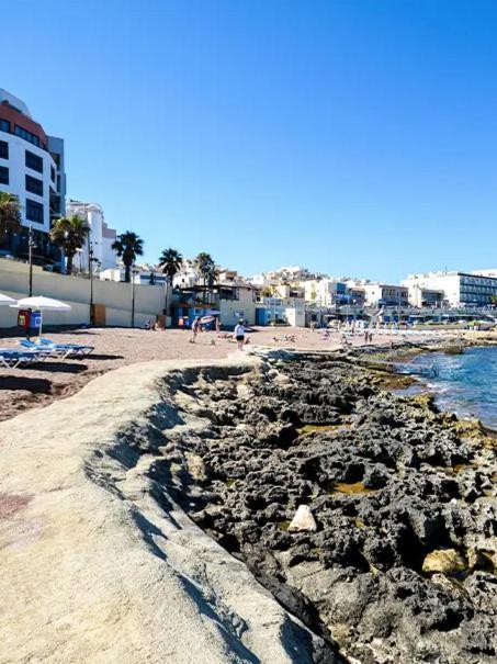 Ferienwohnung Sea Breeze Penthouse And Terrace Qawra St Paul'S Bay St. Paul's Bay Exterior foto